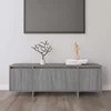 Vidaxl TV omarica siva sonoma 120x30x40,5 cm iverna plošča