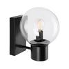 Zidna lampa SFERIO 1xE14/5W/230V crna/prozirna