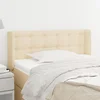 Uzglavlje s ušima krem 83x16x78/88 cm od tkanine