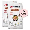 Ontario Cat Sterilised 7+, 2x6,5 kg