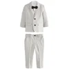 Next Komplet  pegasto siva / črna / bela