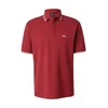 ARMANI EXCHANGE Majica vinsko rdeča/bela