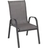 Xora STOL aluminij, jeklo antracit, rjava