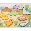Cute&Cool drvena igračka umetaljka dinosaurus