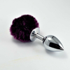 ANALNI ČEP Lovetoy Pompon Purple Small