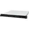 Synology RackStation RS822+, 1U, 4-bays, AMD Ryzen V1500B 4-core 2.2 GHz; 2 GB DDR4 ECC SODIMM, 1x free memory slot (up to 32GB upgradable); 4x RJ45 1