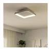 Eglo 901249 - LED prigušiva stropna svetiljka LORETELLO LED/12W/230V bela + daljinski upravljač