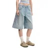 Cropp - Baggy teksas šorts - PLAVA