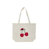 Torba za na plažo iz blaga CHERRY, kremasta