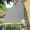 Bočna sklopiva tenda za balkon 140cm Siva