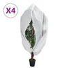 Navlake za biljke od flisa s patentom 4 kom 70 g/m2 3,93x3 m