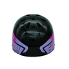 Alltoys Kolesarska čelada Dazzler, črna (modra/vijolična), velikost S