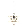Markslöjd 705298 - Božićna dekoracija CONTOUR 1xE27/40W/230V zlatna