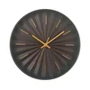 Globo B992533 - Crni zidni sat O 30,5 cm 1x AA