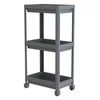 Aberto Design Polica za odlaganje TKRLKKT-3K-3, 70x36x23 cm, Crna