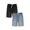 MINOTI Kavbojke moder denim/črn denim