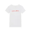 Calvin Klein Jeans Majica živo rdeča/bela