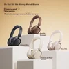 Manbuzhehuazai Bluetooth slušalice Evo Space, Crne
