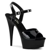 Pleaser Delight-609 Black 39