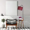 Aberto Design Podna lampa Demet, 160 cm, E27, Lešnik