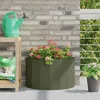 Sadilica Maslinasto zelena 60 x 30 x 35 cm Čelik