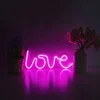 Znak neon love 36x13 cm