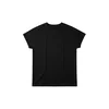 Kleidermafia Majica Oversized Batwing Seam-Detail T-Shirt - Black črna