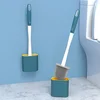 Sodolike Silikonska četka za WC šolju sa držačem, Plava