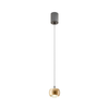 Redo 01-3547 - LED luster na sajli AVES LED/12W/230V, prečnik 9,6 cm, CRI 90, zlatna