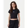 ADIDAS SPORTSWEAR Majica črna/bela