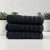 Peškir Bordura 50x100cm 550g/m2 Crna boja Indy