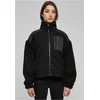 Womens jacket Sherpa Mix black
