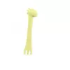 Silikonska kašičica giraffe yellow KKB40083