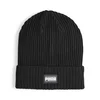 PUMA Kapa Ribbed Classic Cuff Beanie, 024038-01, Crni