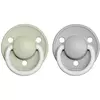 BIBS De Lux Natural Rubber Night Size 1: 0+ months duda Sage / Cloud 2 kos