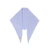 GOBI Cashmere Šal Unisex Triangular Cashmere Scarf pastelno modra