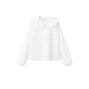 MANGO KIDS Bluza CARMEN bela