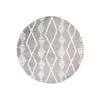 Chemex Koberec Boho Modern Shaggy Soft Circle L225C Bež Siva 200x200 cm