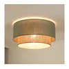 Duolla - Plafonsko svetlo BOHO 1xE27/15W/230V prečnik 45 cm zeleno/smeđe