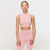 GymBeam Fierce Seamless Sports Bra Baby Pink