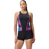 Speedo hyperboom tankini anthracite/pink l - uk36