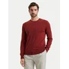 Calvin Klein Pulover LV040BM343 Temno rdeča Regular Fit