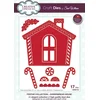 CREATIVE EXPRESSIONS Cutting And Embossing Metal Stencils Komplet šablon za rezanje 17 kos