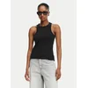 HUGO Top The Plain Tank 50515651 Črna Slim Fit