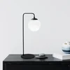 Opviq Stona lampa E14 Socket, Crno-Bela