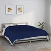 Vidaxl Obtežena odeja modra 235x290 cm 11 kg blago