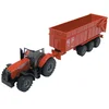 SIKU Farmer: traktor Massey Ferguson s prikolico (1:87)