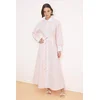 Trendyol Modest Ženska haljina Tctss26Eb00097, Roze