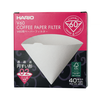 Hario filtri 40kom V60-02 bel