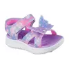 Skechers Sandale za devojčice S Lights Jumpsters Sandal-Bu, 303109N-LVMT, Ljubičaste